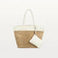 Zia Rio Beach Bag in Clay White
