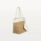 Zia Rio Beach Bag in Clay White