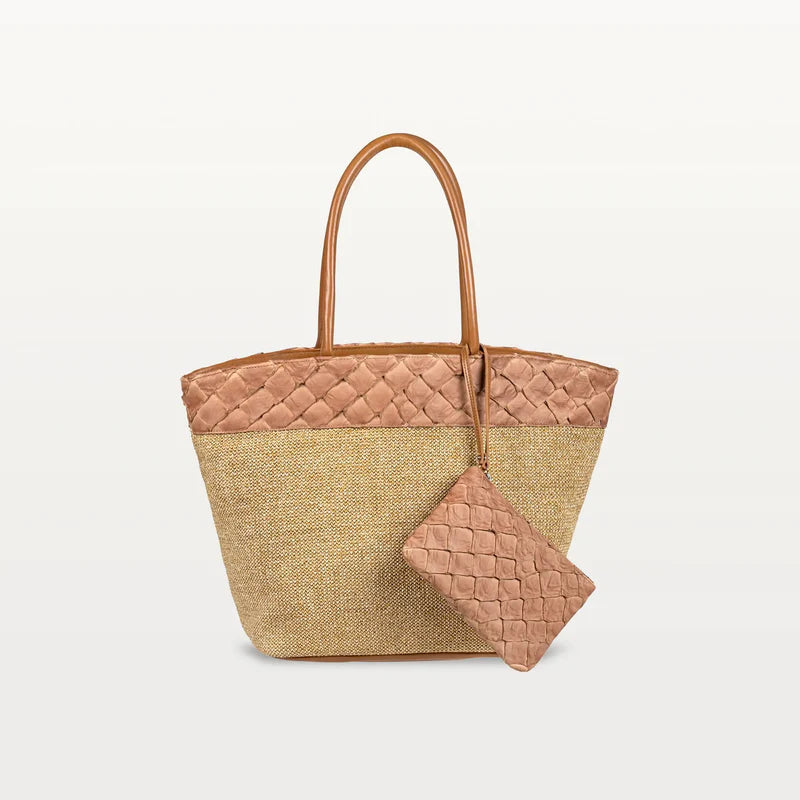 Zia Rio Beach Bag in Cognac
